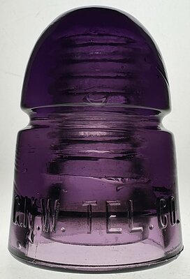 CD 145 G.N.W.TEL.CO. Royal Purple